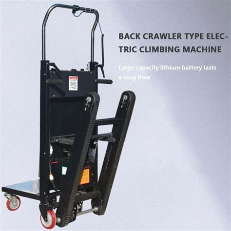 400KG Electric Stair Climbing Vehicle Cargo Handling Cart Crawler Type