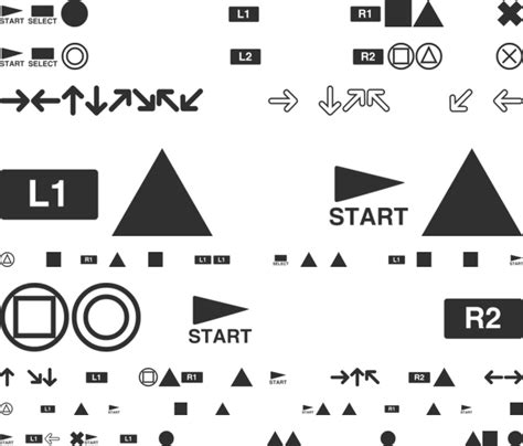 PlayStation Buttons Font : Download Free for Desktop & Webfont