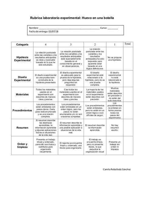 Rubrica Para Evaluar Trabajos De Investigacion Ciencia Cognitiva Porn Sex Picture