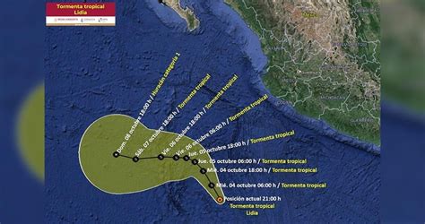 Protecci N Civil Los Cabos Monitorea La Tormenta Tropical Lidia