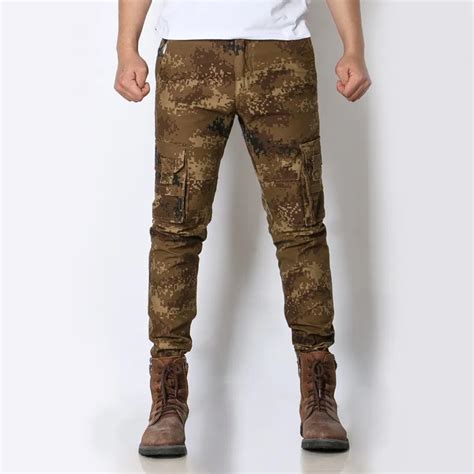 Moruancle Mens Camouflage Cargo Pants Military Style Camo Tactical