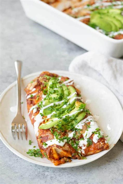 Vegetarian Zucchini Enchiladas Delish Knowledge