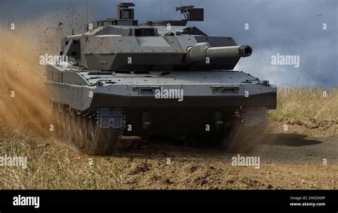 German Main Battle Tank Leopard 2A5 Stock Photo - Alamy