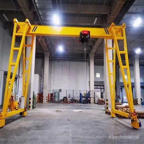 HY Electric Gantry Crane Mobile Trackless Gantry Crane 3 10Ton