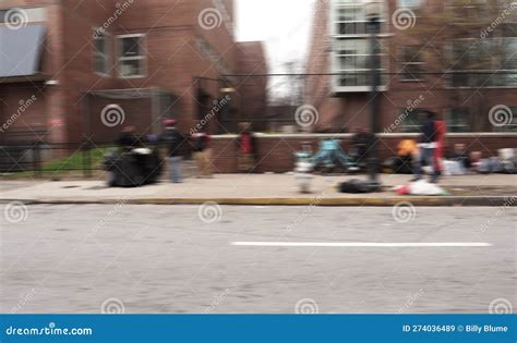 Downtown Atlanta Georgia Homeless People on the Streets Editorial Stock ...