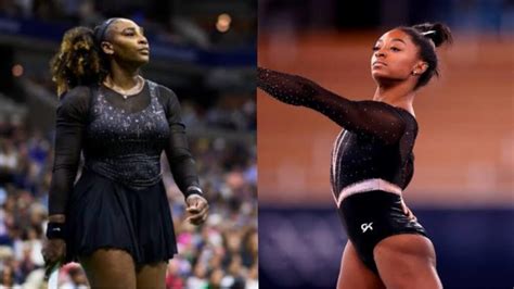 Two Goats Of Their Sport Simone Biles Looked Up To Serena Williams For