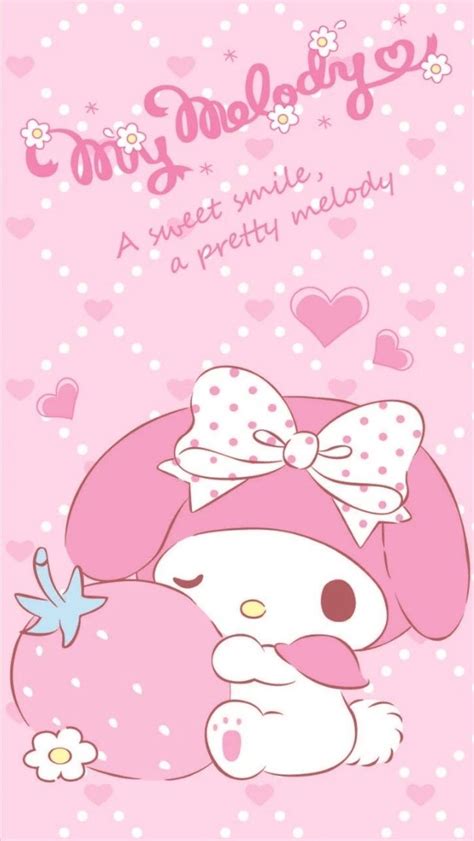 Melody My Melody Wallpaper Hello Kitty Iphone Wallpaper Sanrio