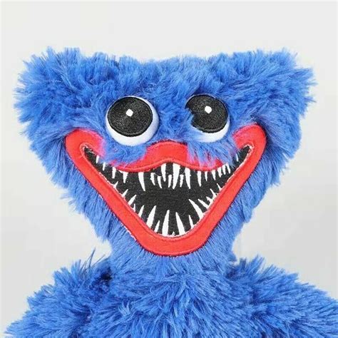 Mu Eco De Peluche Poppy Playtime Huggy Wuggy Cm Azul Meses Sin