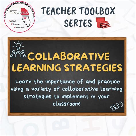 PEA Teacher Toolbox Series Collaborative Learning Strategies Students