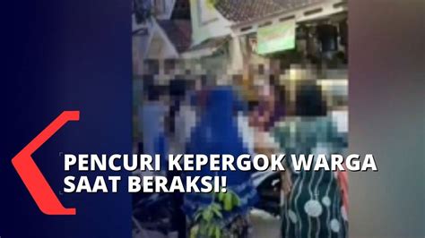 Seorang Pria Babak Belur Dihakimi Warga Setelah Kepergok Mencuri Dan