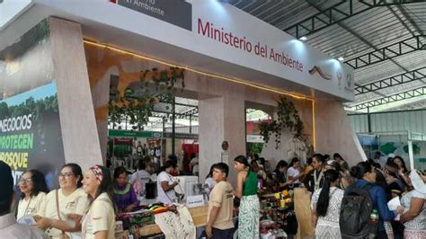 Minam participa en la Expo Amazónica con 57 eco y bionegocios que