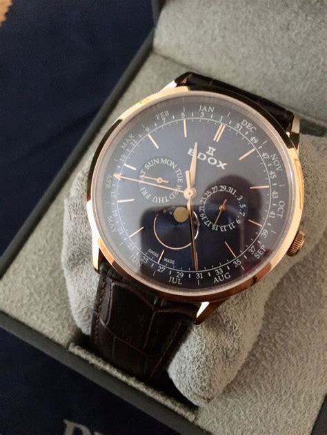 Edox Les Vauberts Chronograph Mondphase Kaufen Auf Ricardo