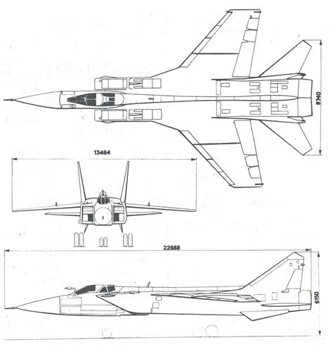 MiG 29 Blueprint