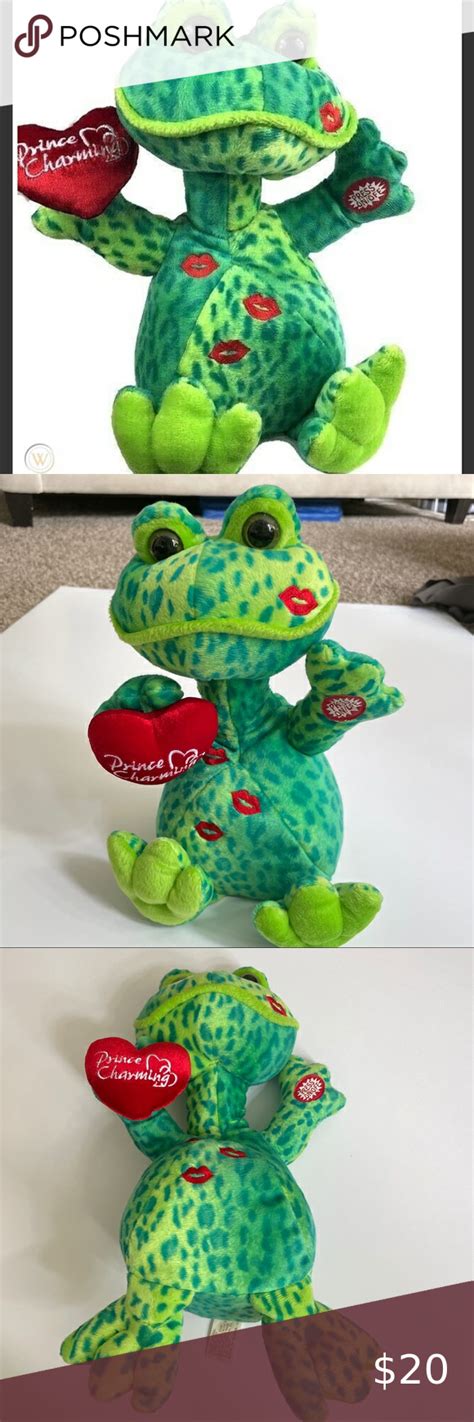 Dan Dee Frog Prince Charming Electronic Singing Dancing Plush Toy