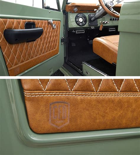 Classic Ford Broncos Alta Relicate Car Interior Upholstery Custom