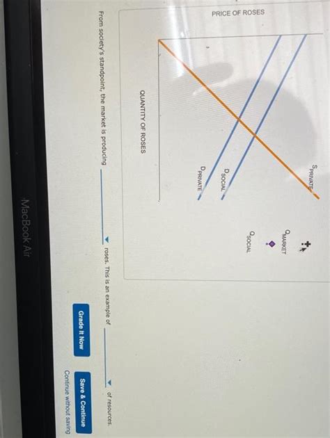 Solved 4 Efficiency In The Presence Of Externalities Roses Chegg