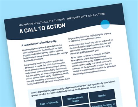 Advancing Health Equity Through Improved Data Collection A Call To