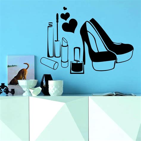 Dctal Nail Bar Salon Sticker Girl Spa Decal Massage Beauty Posters Vinyl Wall Decals Decor Mural