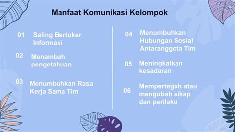 TUGAS KELOMPOK 3 KOMUNIKASI KELOMPOK Pptx