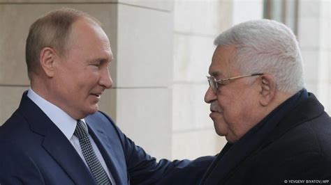 Comienzan Conversaciones Entre Putin Y Abbas En Rusia DW 13 08 2024