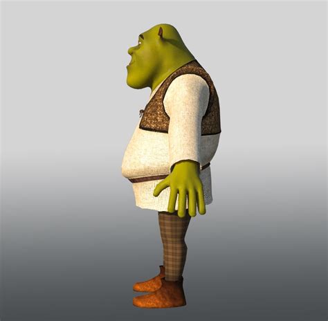 Shrek 3D Model Rigged 3D Model $25 - .max .fbx - Free3D