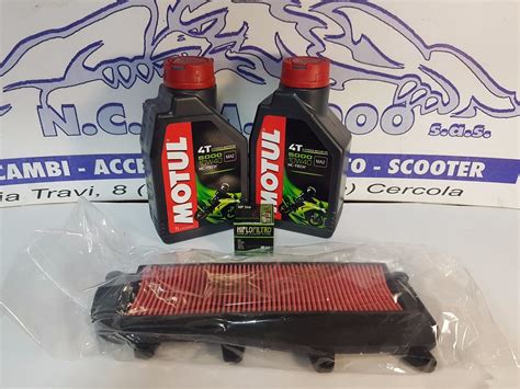 Maintenance Kit Kymco People GTI 300 Oil Motul 5000 Filters 2009 EBay