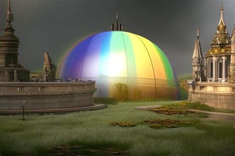 Rainbow Dome Ai Generated Artwork Nightcafe Creator