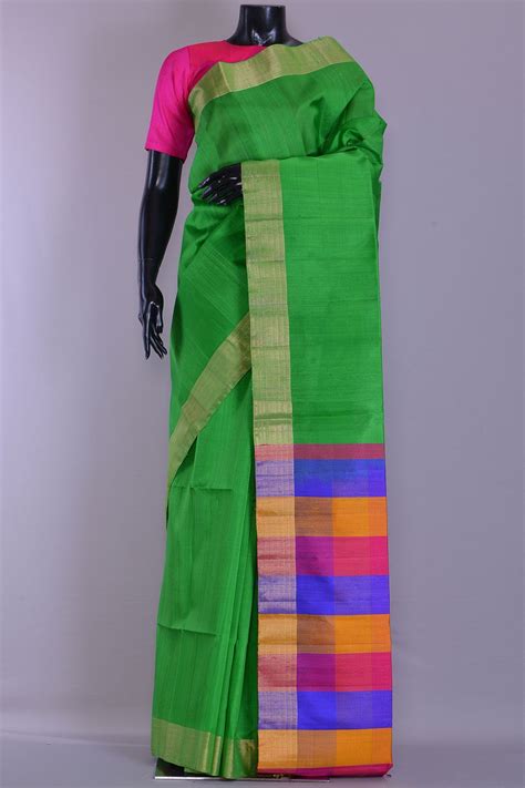 Buy Parrot Green Zari Woven Silk Saree Online Silk Sarees Online Adult Aprons Silk Sarees