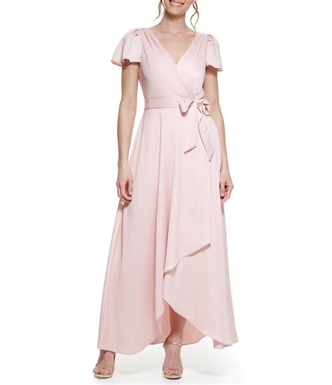 Pink Faux Wrap Dress Tranet Biologia Ufrj Br