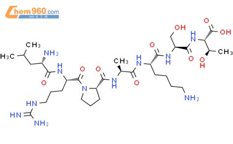 354358 52 4 L THREONINE L LEUCYL L ARGINYL L PROLYL L ALANYL L LYSYL L