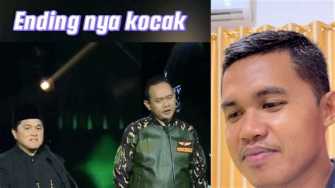 Keseruan Pak Erik Tohir Dengan Cak Lontong Youtube