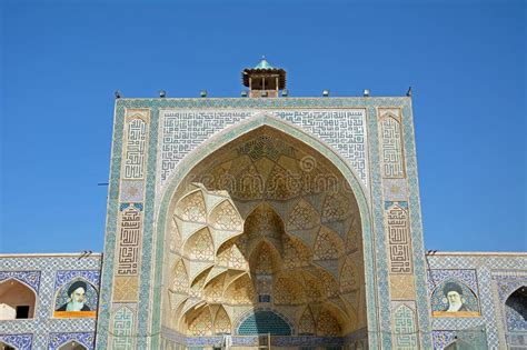 Jameh Mosque Isfahan Iran Editorial Stock Image Image Of Cultural