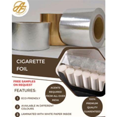 cigarette foil alufoi lindia