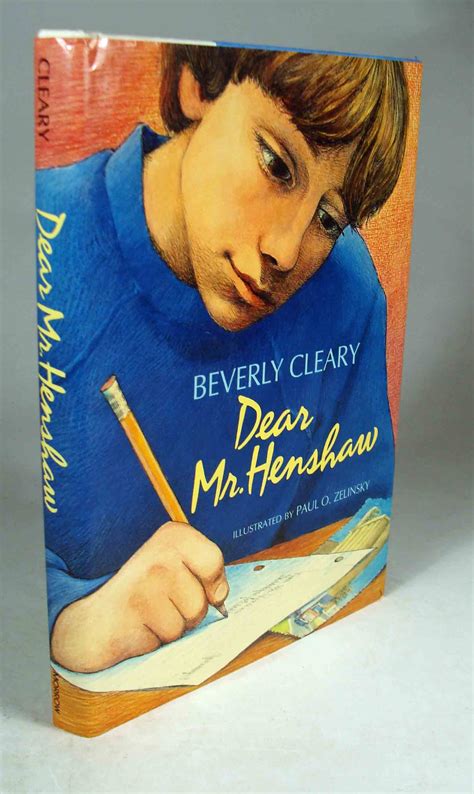 Dear Mr Henshaw By Cleary Beverly Fine Hardcover St Edition