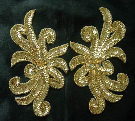 Sequin Bead Applique