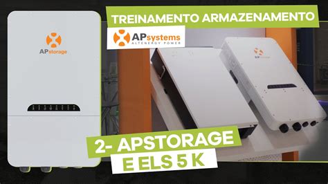 A Solu O De Armazenamento Apstorage E Els K Treinamento