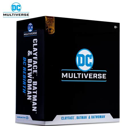 Dc Multiverse Inch Action Figure Multipack Clayface Batwoman And