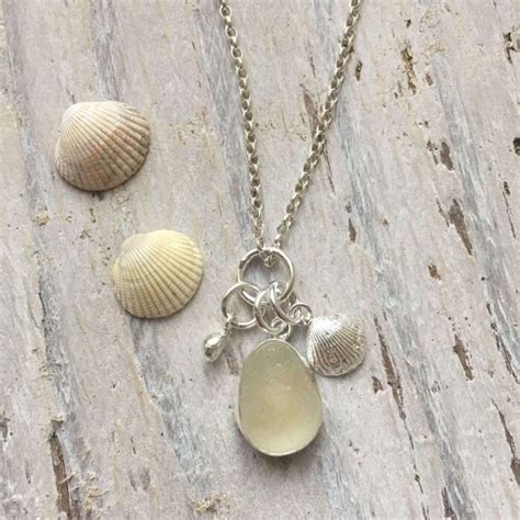 Beachcomber Sea Glass Charm Pendant Beachcomber Jewellery