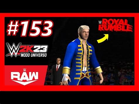 Cody Rhodes Vuelve Para El ROYAL RUMBLE RAW 153 WWE 2K23 Modo