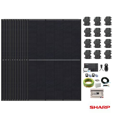 Kit Solaire raccordé réseau évolutif 4920W SHARP IQ8AC Paysage