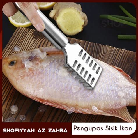 Jual Alat Pembersih Pengupas Sisik Ikan Stainless Steel Anti Karat