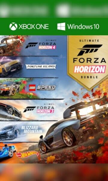 Kup Forza Horizon 4 And Forza Horizon 3 Ultimate Editions Bundle Xbox One Windows 10 Xbox