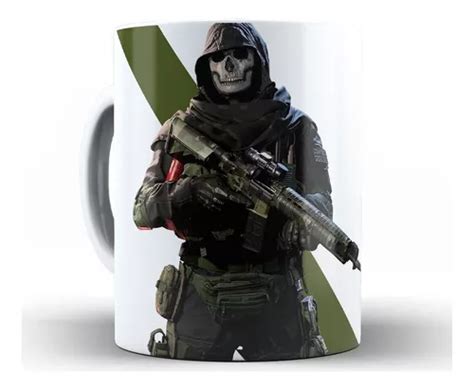 Caneca Call Of Duty Warzone 325ml Cerâmica Caixa Presente à venda em