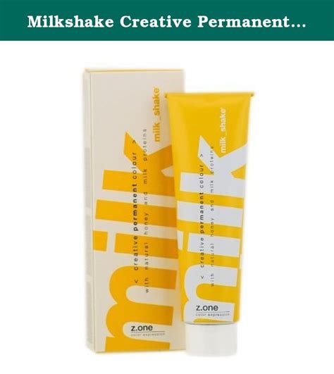 Milkshake Creative Permanent Colour 634 Copper Golden Dark Blonde