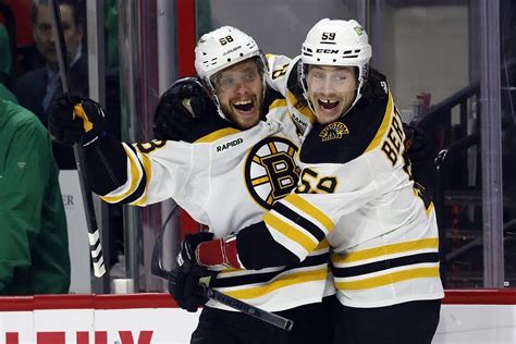 Fifty And Fabulous Pastrnak Hits Milestone In Bruins Win News