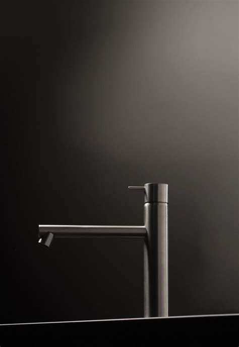 DIAMETRO35 INOX Single Handle Washbasin Mixer By RITMONIO Design