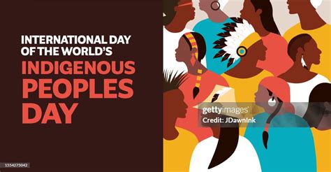 International Day Of The Worlds Indigenous Peoples Banner Design