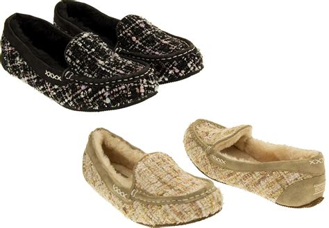 Skechers Womens Memory Foam Moccasin Slippers Uk Shoes And Bags