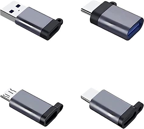 SZFUDIGO Set Von 5 USB C Zu USB 3 0 Adaptern USB C Zu USB A Micro USB