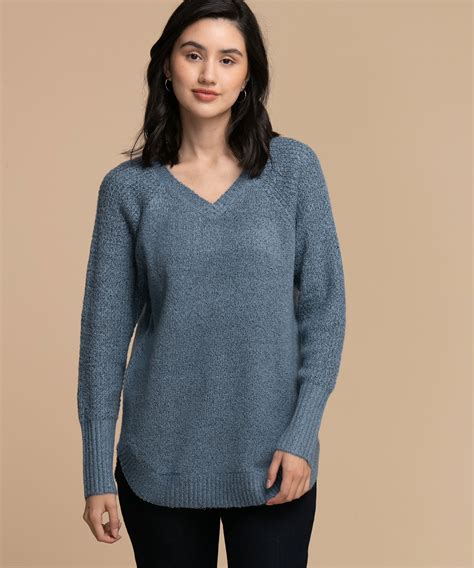 Guilty V Neck Twisted Yarn Sweater Rickis